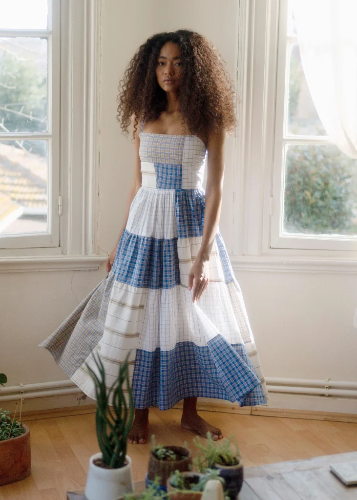 Tori Dress in Blue from OhSevenDays
